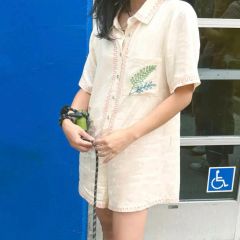 LALI Kids Sailor Shirt in Antique刺繍セーラー - メルカリ