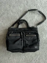 TOGA Porter トートバッグ ブラックのサムネイル