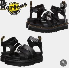 Dr. Martens 厚底サンダル ブラック EU36 - メルカリ