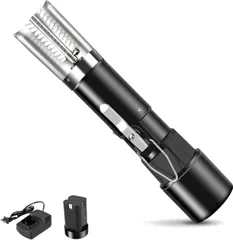 【中古】電動うろこ取り 魚の鱗とり 充電式 ウロコ取り 業務用 キッチンツール 家庭用 防水 鱗発散防止 キッチン用品 調理器具 お店用のサムネイル