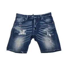 Dsquared2 ディースクエアード ペインティング デニム ハーフパンツのサムネイル