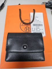 入手困難] エルメス HERMES ボックスカーフ 8連 キーケース ブラック