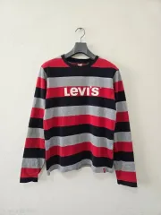 リーバイス ストライプ 長袖Tシャツ Sのサムネイル