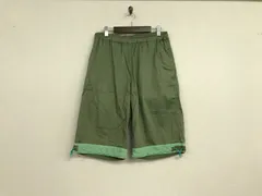 本物ミルクボーイmilkBoyコットンイージースラックスハーフショートパンツミリタリーワークサーフアメカジビジネススーツゴルフストリートスケーターメンズカーキ日本製Mのサムネイル