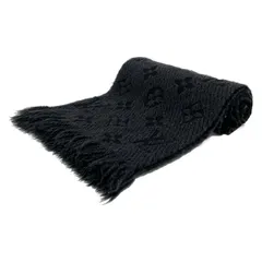 LOUIS VUITTON(ルイヴィトン) マフラー エシャルプ・ロゴマニア M72431 アントラシット ウール、シルクのサムネイル