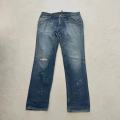 48 DSQUARED2 ディースクエアード2 ダメージ パンツ ズボン 32のサムネイル