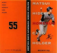 松井秀喜 1998 ホームラン王 記念カード台紙 シール - メルカリ