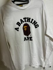 A BATHING APE I LOVE BAPE 長袖Tシャツ L - メルカリ