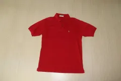 (100)A163 MUNSINGWEAR / レッド カラーTシャツのサムネイル