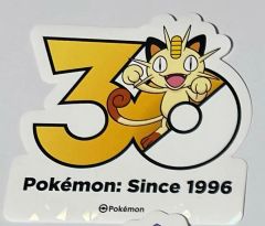 ポケモン 30周年 popup ソンス ステッカー ニャース - メルカリ