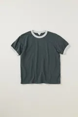 FilMelange フィルメランジェ EMMA エマ 612 charcoal khaki Tシャツ 半袖のサムネイル