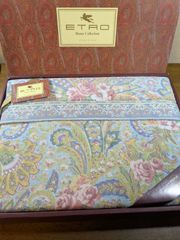 エトロ ETRO タオルケット 表ガーゼ 2枚セット ペア ペイズリー 日本製