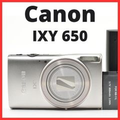極美品】Canon IXY 650 シルバー コンパクトデジタルカメラ - メルカリ