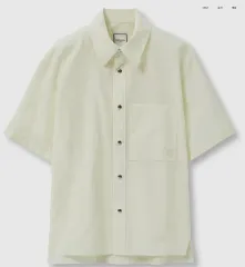 52 新品 ウーヨンミ 24ss アイボリー 半袖 シャツのサムネイル