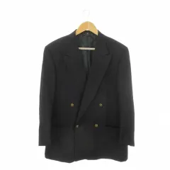 ヴァレンティノ ガラヴァーニ VALENTINO GARAVANI ジャケット 上着 ウール 50REG 紺 ネイビー ダブルブレスト 金ボタン 長袖 5618/1 /CK19 ■GY50のサムネイル