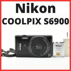 Nikon COOLPIX S6900 ブラック美品！バリアングル液晶 自撮り - メルカリ