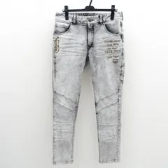 norton / ノートン ◆デニムパンツ/ストレッチ/刺繍/ケミカルウォッシュ/グレー/サイズM 261N1801 【メンズ/MEN/男性/紳士】【中古】 のサムネイル
