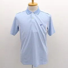 TOUR STAGE / ツアーステージ ◆ポロシャツ/ロゴ/ブルー/タグ付き/サイズM 3TX34A  メンズファッション【中古】 のサムネイル