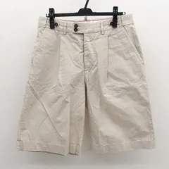 DSQUARED2 / ディースクエアード ◆ハーフパンツ/ワンタック/アイボリー/W44/三崎商事タグ 01560/01/01/0071  メンズファッション【中古】 のサムネイル