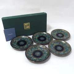 前畑陶器　庫山窯 ◆庫山窯/華宮 銘々皿揃（5枚組） 5873 すまい　雑貨　ギフト ギフト【未使用】 のサムネイル