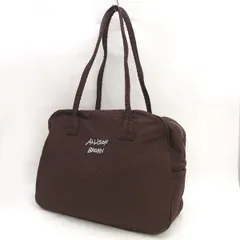 ALLISON BROWN / アリソンブラウン ◆トートバッグ/ロゴ/キャンバス/ブラウン  レディースファッション【中古】 のサムネイル