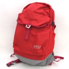 AIGLE / エーグル ◆THバックパック20/リュック/レッド×グレー ZNH067J  メンズファッション【中古】  【代引不可】【同梱不可】のサムネイル