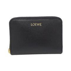 極美品✨付属完備✨LOEWE コインケース ラウンドジップ ノット レザー