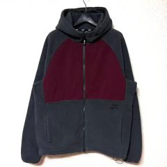 903a【美品】ナイキ　刺繍ロゴ　ワンポイント　ハーフジップ　ナイロンジャケット 903a【美品】ナイキ 刺繍ロゴ ワンポイント ハーフジップ ナイロン