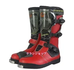 新入荷 ツーリングブーツ メンズ オフロードブーツ バイクブーツ レーシングブーツ ライディングシューズ モトクロス プロテクター搭載 サイズ選択可のサムネイル