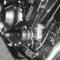 ホンダ CB400X CB400F CB 400X 400F 用オートバイアクセサリー クラッシュパッド エキゾーストスライダー クラッシュプロテクター