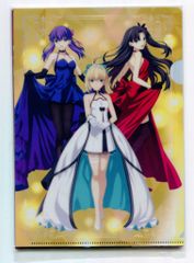 나카 우×Fate 2탄 Fate/stay night 나카 우 콜라보 클리어 파일 2탄 전 5종 세트 클리어 파일