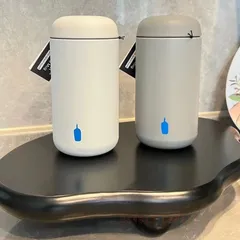 ブルーボトルコーヒー Blue Bottle Coffee × Fellow Carter Move Mug タンブラー 350ml グレーホワイト 保温 保冷 ステンレスボトル 蓋付き YY