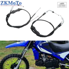 モトクロススロットルケーブルスロットルバルブガスライン ヤマハ PW50 PW80 BW80 PY5のサムネイル