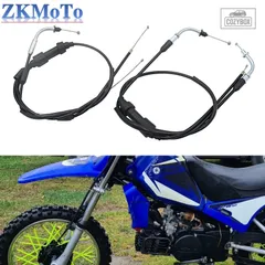 オートバイ PW50 PW80 キャブレタースロットルケーブルアセンブリ ヤマハ PW PY BW 50のサムネイル