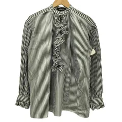 アルディーノアール HARDY NOIR Long Stripe Frill Blouse ロンストフリルブラウス レディース 表記無 のサムネイル