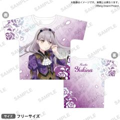 湊友希那 Roselia タオル＆缶バッジ フルグラフィックTシャツ(富士急