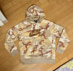 ナイキSBロゴ デザート カモ WHO ウール Tシャツ L 中古 出品