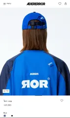 ADER ERROR torv cap ブルーカラー Mサイズのサムネイル
