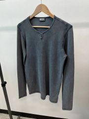 定価¥59,400 DIESEL ダメージ加工 ヘンリーネックロンT - メルカリ