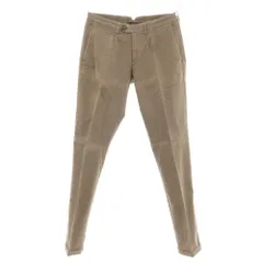 【中古】イレブンティ eleventy BARRY ストレッチ ツイルコットン カジュアルスラックスパンツ ブラウン【サイズ33】【メンズ】のサムネイル