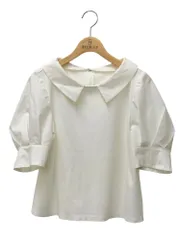 フォクシーニューヨーク Baille Top 42833 トップス 40 ホワイト ジップアップ 襟付き IT6FVV5QHPYOのサムネイル
