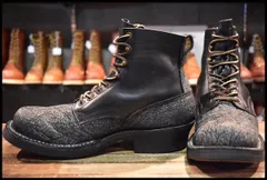 【10.5E 美品】WHITE'S ホワイツ スモークジャンパー オイルドブルハイド 黒 ビブラム700 レースアップ 編み上げ ブーツ HOPESMORE【GE451】のサムネイル
