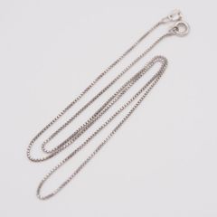 希少】ヴィンテージ 喜平チェーンネックレス シルバー925 42cm 繊細 
