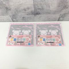 애니메이션 카드 캡터 사쿠라 25TH ANNIVERSARY 이치 반 쿠지 E상 핸드 타올 컬렉션 사쿠라 코늑대 1종 2개 세트 휴대용 핸드 타올