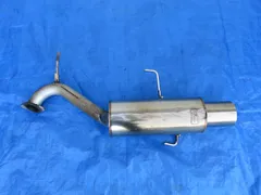 LK1312* 現状渡し アルファード ANH10W? 社外/Zelius リアマフラー リアピース /ANH15W? ※擦り傷/亀裂/凹みのサムネイル