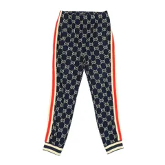 グッチ GG ジャカード ジョギングパンツ 496920 メンズ ネイビー GUCCI【中古】 【アパレル・小物】のサムネイル