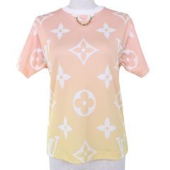 LOUIS VUITTON モノグラム 半袖Tシャツ チェーン付き XS - メルカリ