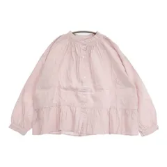 nest Robe/UpcycleLino 未使用 天然染め切替ギャザ ーブラウス 定価25300円 01231-1303 ブラウス シャツ 23SS ピンク レディース ネストローブ/アップサイクルリノ【中古】6-0518M∞のサムネイル
