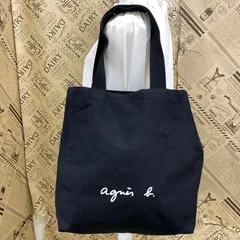 アニエスベー ハンドバッグ トート キャンバス 黒 旅行 フェス イベント GE360のサムネイル