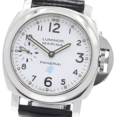 パネライ PANERAI PAM00660 ルミノールマリーナ ロゴ アッチャイオ スモールセコンド 手巻き メンズ 良品 保証書付き_958854のサムネイル